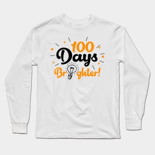 100 Days Of School Cute T-shirt Long Sleeve T-Shirt